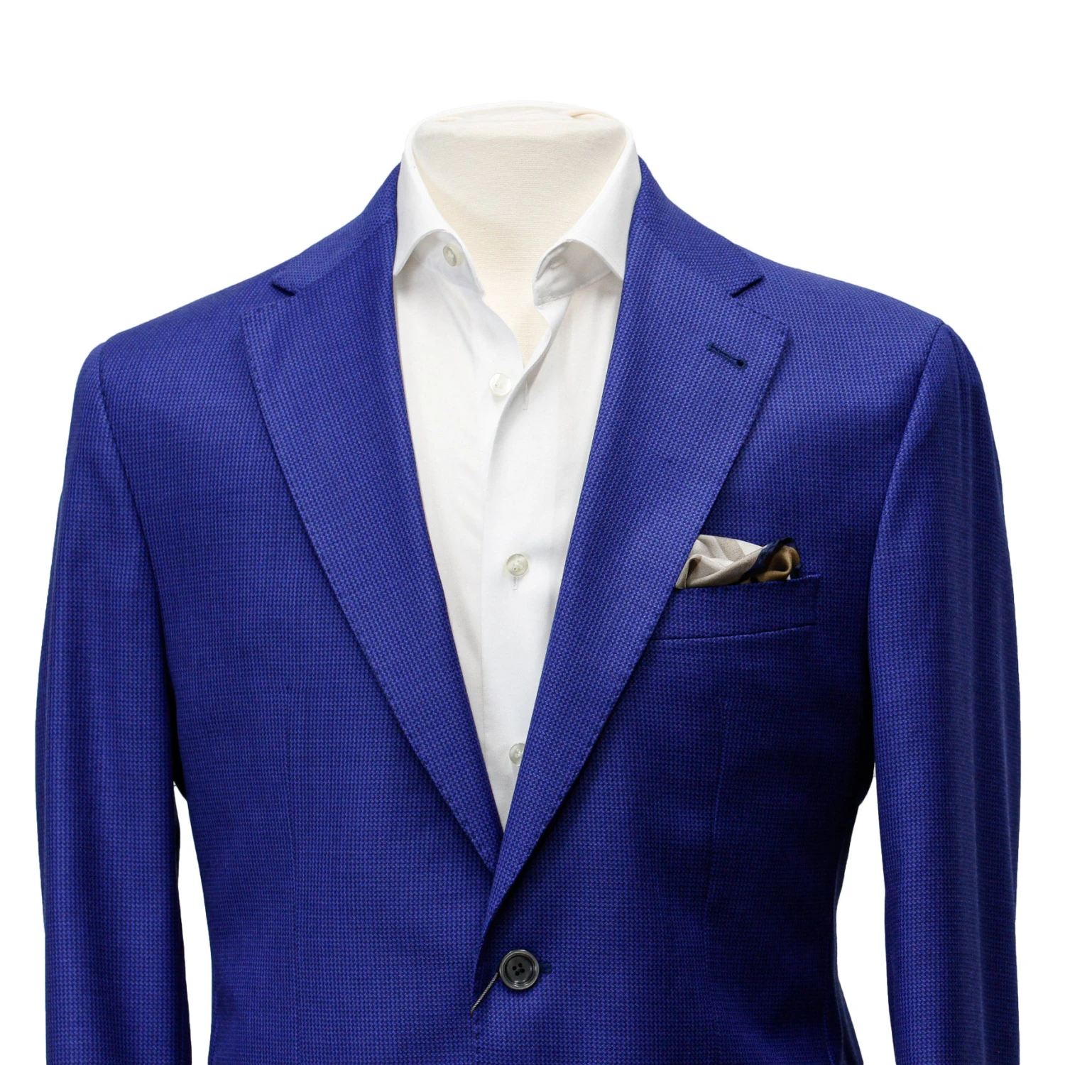 Royal Blue Birdseye Madison Contemporary Fit Sport Jacket - Jack Victor 1913 Collection 7 Royal Blue Birdseye Madison Contemporary Fit Sport Jacket - Jack Victor 1913 Collection - Image 5