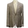 Taupe Check Loro Piana Wool/Silk/Linen Hampton Contemporary Fit Comfortwear Blazer - Jack Victor 1 Taupe Check Loro Piana Wool/Silk/Linen Hampton Contemporary Fit Comfortwear Blazer - Jack Victor -ETON Store Jack Victor C1589 HAMPTON 1