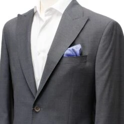 Neat Gray Engel Modern Fit Peak Lapel Wool Suit - Jack Victor 19 Neat Gray Engel Modern Fit Peak Lapel Wool Suit - Jack Victor -ETON Store Jack Victor Gray MODERN FIT SUIT PEAK LAPEL 6