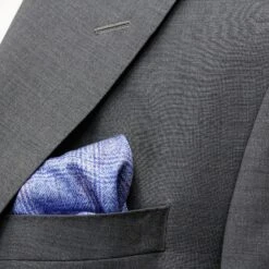 Neat Gray Engel Modern Fit Peak Lapel Wool Suit - Jack Victor 20 Neat Gray Engel Modern Fit Peak Lapel Wool Suit - Jack Victor -ETON Store Jack Victor Gray MODERN FIT SUIT PEAK LAPEL 8