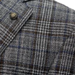 Gray With Brown Prince Of Wales Check Century Classic Fit Sport Coat - Jack Victor 13 Gray With Brown Prince Of Wales Check Century Classic Fit Sport Coat - Jack Victor -ETON Store Jack Victor SPORT Jacket 18 d1f823b0 4aaa 4afb b809 17bd8a20c7b1