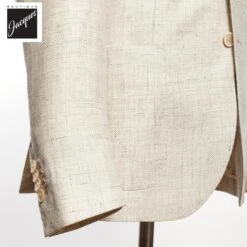 Oatmeal Linen Contemporary Fit Sport Jacket - L.B.M 1911 8 Oatmeal Linen Contemporary Fit Sport Jacket - L.B.M 1911 -ETON Store L.B.M191152062 02 3