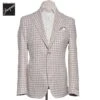 Oatmeal Check Cotton Contemporary Fit Sport Jacket - L.B.M 1911 1 Oatmeal Check Cotton Contemporary Fit Sport Jacket - L.B.M 1911 -ETON Store L.B.M191152068 2
