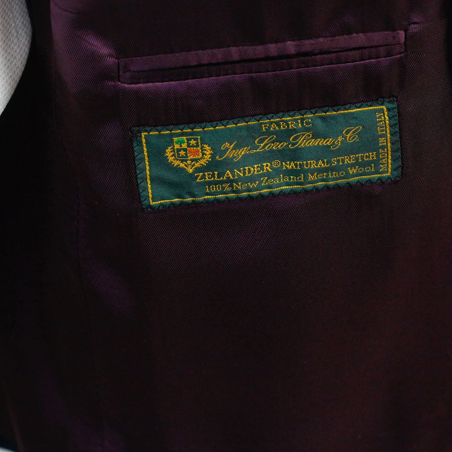 Navy Neat Check Esprit Modern Fit Loro Piana Wool Suit - Jack Victor 5 Navy Neat Check Esprit Modern Fit Loro Piana Wool Suit - Jack Victor - Image 3