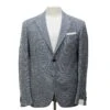 Blue Houndstooth Wool/Cotton/Linen Unconstructed Contemporary Sport Coat - L.B.M. 1911 2 Blue Houndstooth Wool/Cotton/Linen Unconstructed Contemporary Sport Coat - L.B.M. 1911 -ETON Store LBM 1911 42336 05 1