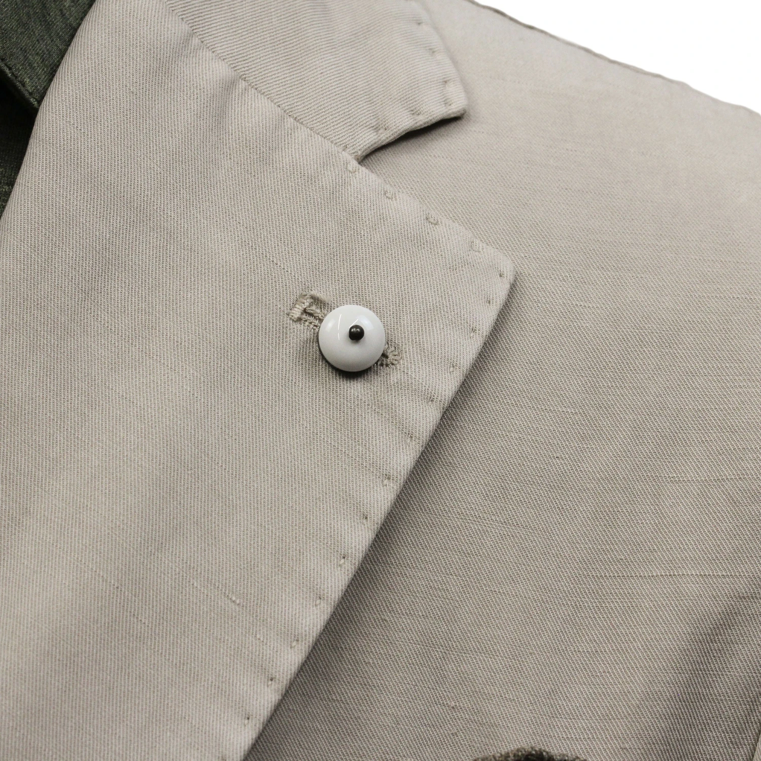 Light Beige Solid Lyocell-Linen-Cotton Unlined Sport Jacket - L.B.M 1911 13 Light Beige Solid Lyocell-Linen-Cotton Unlined Sport Jacket - L.B.M 1911 - Image 11