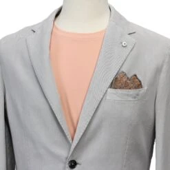 Gray Cotton Sport Coat - L.B.M 1911 -ETON Store LBM 1911 GRAY 20560 5