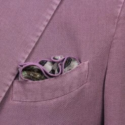 Lavender Garment-Washed Cotton-Ramie Unconstructed Sport Jacket - L.B.M. 1911 13 Lavender Garment-Washed Cotton-Ramie Unconstructed Sport Jacket - L.B.M. 1911 -ETON Store LBM 45317 02 7