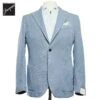 Light Blue Solid Cotton-Ramie Unconstructed Contemporary Fit Sport Jacket - L.B.M. 1911 2 Light Blue Solid Cotton-Ramie Unconstructed Contemporary Fit Sport Jacket - L.B.M. 1911 -ETON Store LBM191155021 8 1