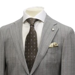 Gray Pin-Stripe Luigi Bianchi Mantova Suit 24 Gray Pin-Stripe Luigi Bianchi Mantova Suit -ETON Store LUIGI BIANCHI 33087 01 4