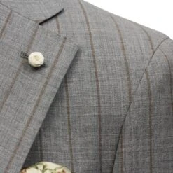Gray Pin-Stripe Luigi Bianchi Mantova Suit 25 Gray Pin-Stripe Luigi Bianchi Mantova Suit -ETON Store LUIGI BIANCHI 33087 01 6
