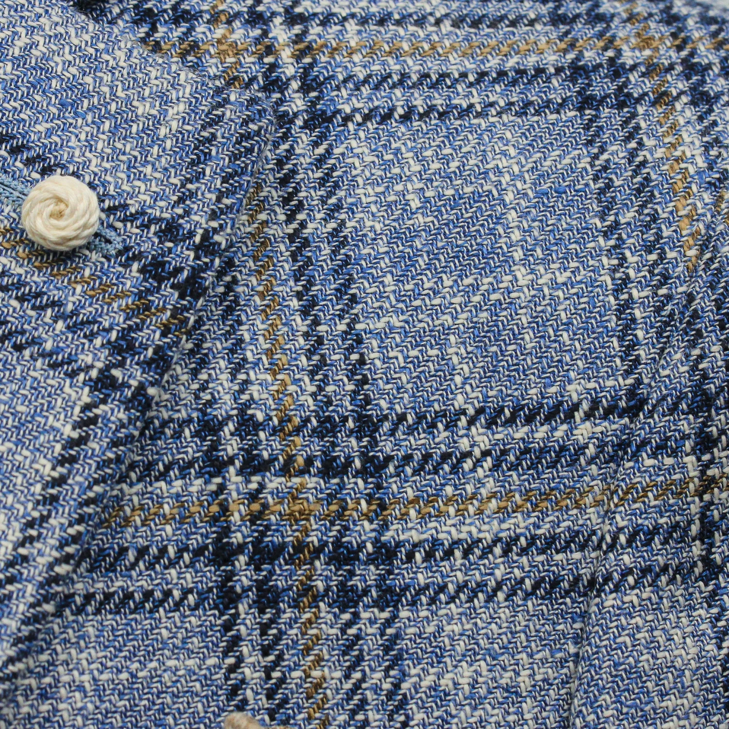 Light Blue Check Cotton-Wool Dream Fit Sport Jacket - Luigi Bianchi 9 Light Blue Check Cotton-Wool Dream Fit Sport Jacket - Luigi Bianchi - Image 7