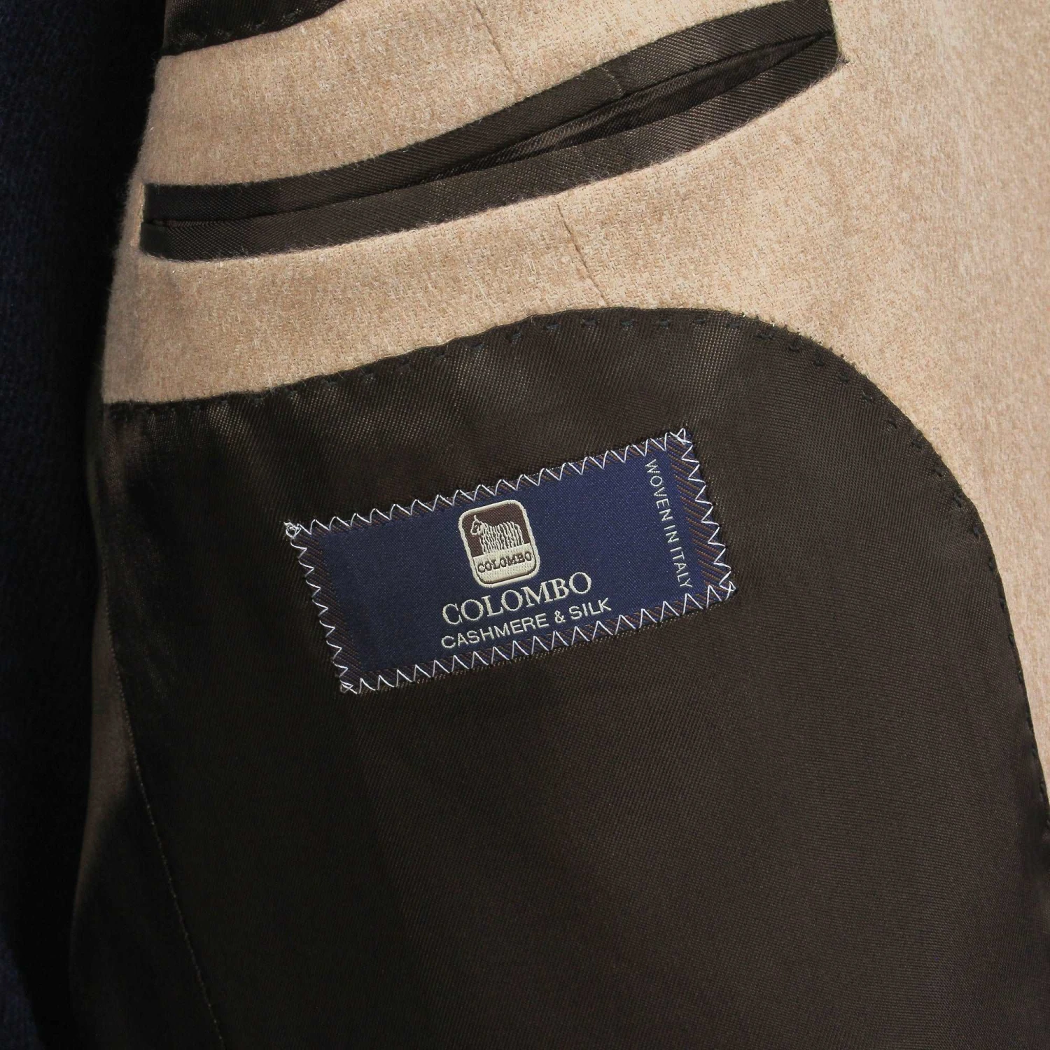 Beige Silk-Cashmere Contemporary Dream Fit Sport Jacket - Luigi Bianchi 11 Beige Silk-Cashmere Contemporary Dream Fit Sport Jacket - Luigi Bianchi - Image 9