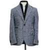 Blue & Brown Prince-of-Wales Wool Hybrid Sport Jacket With Bib - Luigi Bianchi 2 Blue & Brown Prince-of-Wales Wool Hybrid Sport Jacket With Bib - Luigi Bianchi -ETON Store LUIGI BIANCHI 42814 01 1 96da9ca8 8397 4c08 87d9 e5afb879804a