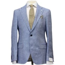 Azure Blue Linen Contemporary Fit Suit - Luigi Bianchi 13 Azure Blue Linen Contemporary Fit Suit - Luigi Bianchi -ETON Store LUIGI BIANCHI LINEN SUIT 1 17c7bf3a 8da0 4ddb 8431 f469927c9ccd