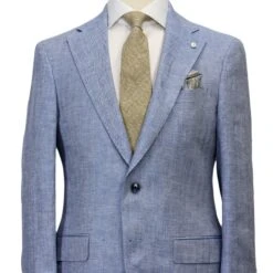 Azure Blue Linen Contemporary Fit Suit - Luigi Bianchi 12 Azure Blue Linen Contemporary Fit Suit - Luigi Bianchi -ETON Store LUIGI BIANCHI LINEN SUIT 3 a80bec62 a051 4569 b6dc ab5d806f37fc