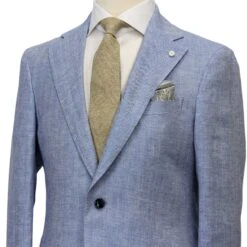 Azure Blue Linen Contemporary Fit Suit - Luigi Bianchi 11 Azure Blue Linen Contemporary Fit Suit - Luigi Bianchi -ETON Store LUIGI BIANCHI LINEN SUIT 5 034e67d0 b9d7 42f1 8390 14d811f7351c