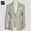 Green Prince Of Wales Wool-Silk Dream Fit Sport Jacket - Luigi Bianchi 1 Green Prince Of Wales Wool-Silk Dream Fit Sport Jacket - Luigi Bianchi -ETON Store LUIGIBIANCHI52032 02 1