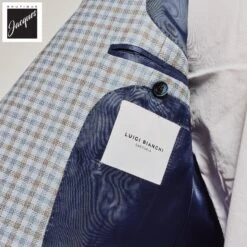 Light Blue Check Dream Fit Sport Jacket - Luigi Bianchi 9 Light Blue Check Dream Fit Sport Jacket - Luigi Bianchi -ETON Store LUIGIBIANCHI52048 01 4
