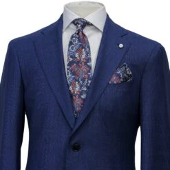Blue Neat Loro Piana Mooving Luigi Bianchi Mantova Suit 12 Blue Neat Loro Piana Mooving Luigi Bianchi Mantova Suit -ETON Store Luigi Bianchi Dream 4