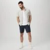 Navy Deep Anchor Rickson Slim Fit Trouser Shorts - PAIGE 2 Navy Deep Anchor Rickson Slim Fit Trouser Shorts - PAIGE -ETON Store M205374 6781 01