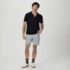 Light Gray Moon Shadow Rickson Slim Fit Trouser Shorts - PAIGE