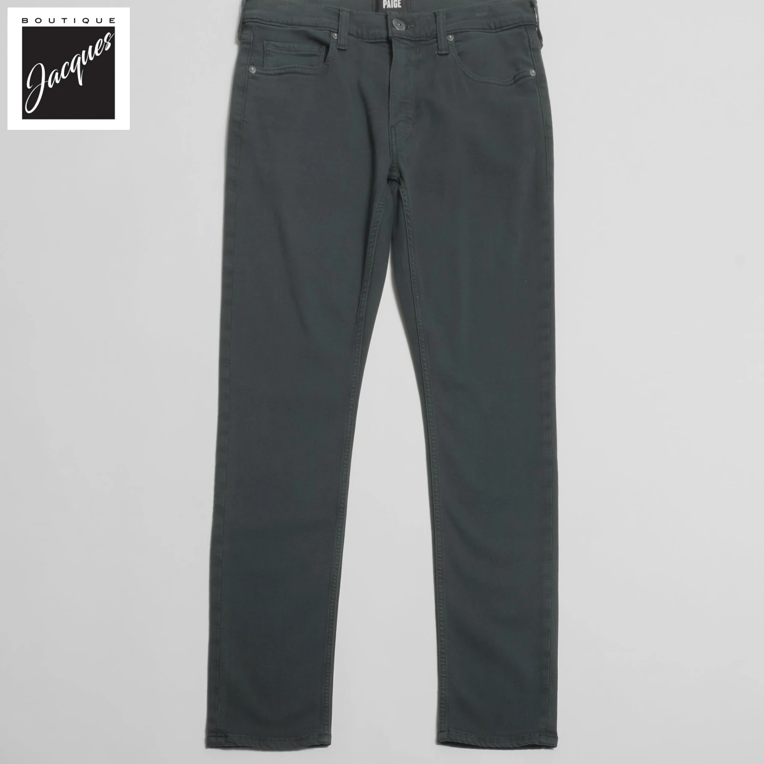 Lennox - Vintage Midnight Thistle - Slim Fit Transcend Jeans - PAIGE 6 Lennox - Vintage Midnight Thistle - Slim Fit Transcend Jeans - PAIGE - Image 4