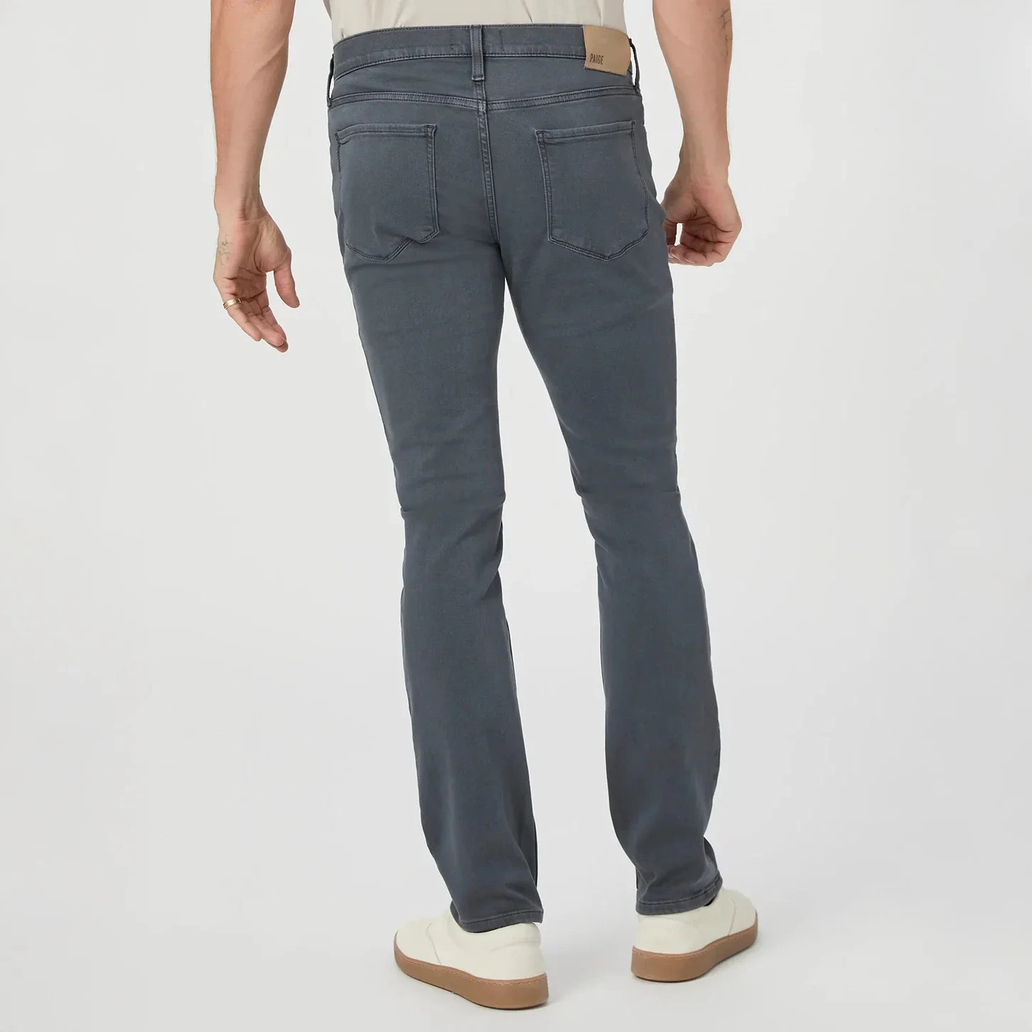 Lennox - Vintage Onyx Blue - Slim Fit Five Pocket Jean - PAIGE 6 Lennox - Vintage Onyx Blue - Slim Fit Five Pocket Jean - PAIGE - Image 4