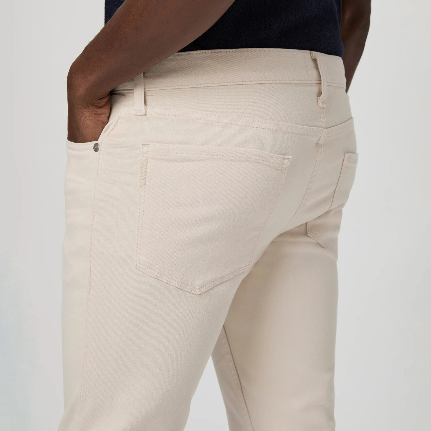 Lennox - Sea Shell Slim Fit Transcend Jeans - PAIGE 7 Lennox - Sea Shell Slim Fit Transcend Jeans - PAIGE - Image 5