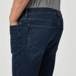 Lennox - Portola - Slim Fit Five Pocket Blue Dark Wash Jean - PAIGE 11 Lennox - Portola - Slim Fit Five Pocket Blue Dark Wash Jean - PAIGE -ETON Store M653F72 B670 05