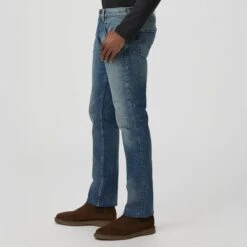 Lennox - Cheo - Slim Fit Five Pocket Blue Stone Wash Heritage Jean - PAIGE 9 Lennox - Cheo - Slim Fit Five Pocket Blue Stone Wash Heritage Jean - PAIGE -ETON Store M653O10 B953 03
