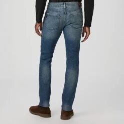 Lennox - Cheo - Slim Fit Five Pocket Blue Stone Wash Heritage Jean - PAIGE 10 Lennox - Cheo - Slim Fit Five Pocket Blue Stone Wash Heritage Jean - PAIGE -ETON Store M653O10 B953 04