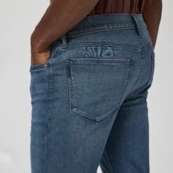 Lennox - Dego - Slim Fit Mid Blue Wash Transcend Jeans - PAIGE 11 Lennox - Dego - Slim Fit Mid Blue Wash Transcend Jeans - PAIGE -ETON Store M655I95 B935 05