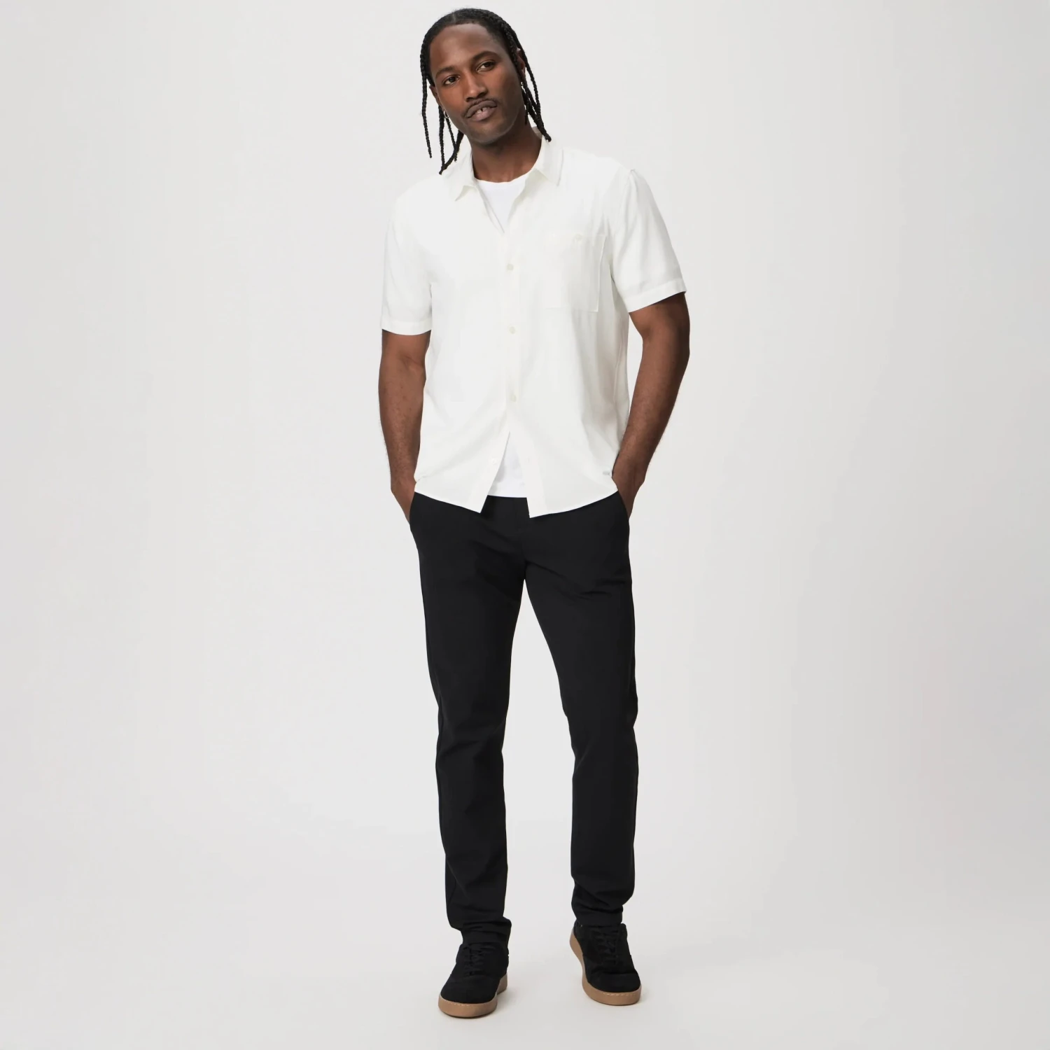 Stafford Trouser - Black Trouser - PAIGE 9 Stafford Trouser - Black Trouser - PAIGE - Image 7