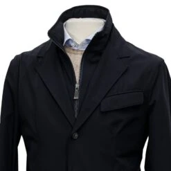 Black Technical Sport Jacket Rain Coat - MANTO 12 Black Technical Sport Jacket Rain Coat - MANTO -ETON Store MANTO 4