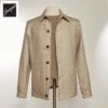 Oatmeal Linen Wool Field Jacket - MANTO -ETON Store MANTOGUG2699 1