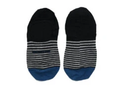 Black Stripe Invisible Touch No-Show Socks - Marcoliani 7 Black Stripe Invisible Touch No-Show Socks - Marcoliani -ETON Store MAR3311S 007