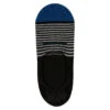 Black Stripe Invisible Touch No-Show Socks - Marcoliani 2 Black Stripe Invisible Touch No-Show Socks - Marcoliani -ETON Store MAR3311S007