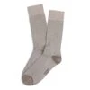 Beige Fresh Of Modal Micro Pindot Mid-Calf Socks - Marcoliani