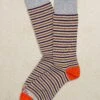 Grey / Bordeaux Easy Stripe Pima Cotton Mid-Calf Socks - Marcoliani 1 Grey / Bordeaux Easy Stripe Pima Cotton Mid-Calf Socks - Marcoliani -ETON Store MAR4599T Y33 6391060a bbf0 4881 8d69 feb51d6a755c