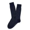 Navy Fresh Of Modal Micro Flowers Mid-Calf Socks - Marcoliani 1 Navy Fresh Of Modal Micro Flowers Mid-Calf Socks - Marcoliani -ETON Store MAR4619T 001 1