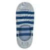 Silver Gray Gondola Stripe Pima Cotton Invisible Touch No-Show Socks - Marcoliani 1 Silver Gray Gondola Stripe Pima Cotton Invisible Touch No-Show Socks - Marcoliani -ETON Store MAR4641S 303 1