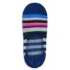Royal Blue Rainbow Stripe Pima Cotton Invisible Touch No-Show Socks - Marcoliani 1 Royal Blue Rainbow Stripe Pima Cotton Invisible Touch No-Show Socks - Marcoliani -ETON Store MAR4644S 081 1