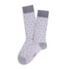 Ice Gray Fresh Of Modal Tailor Flowers Mid-Calf Socks - Marcoliani 2 Ice Gray Fresh Of Modal Tailor Flowers Mid-Calf Socks - Marcoliani -ETON Store MAR4718T 209 1
