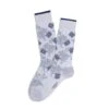 Ice Gray Fresh Of Modal Punjab Flower Mid-Calf Socks - Marcoliani 1 Ice Gray Fresh Of Modal Punjab Flower Mid-Calf Socks - Marcoliani -ETON Store MAR4720T 209 1