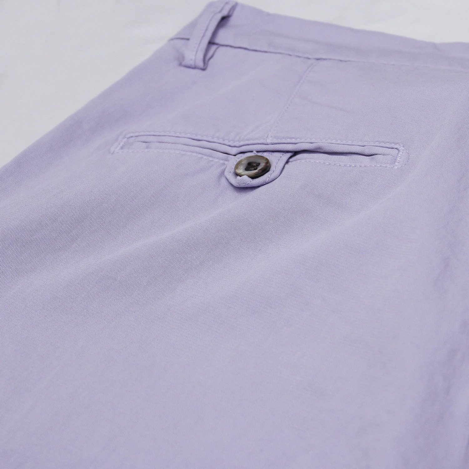 Lilac Stretch Cotton Chino Style Bermuda Shorts - Mason's 8 Lilac Stretch Cotton Chino Style Bermuda Shorts - Mason's - Image 6