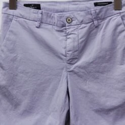 Lilac Stretch Cotton Chino Style Bermuda Shorts - Mason's 14 Lilac Stretch Cotton Chino Style Bermuda Shorts - Mason's -ETON Store MASONS MBE 111 7