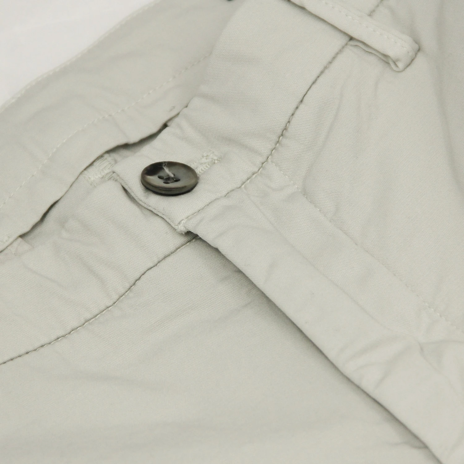 Sage Grey Stretch Cotton Bermuda Shorts - Mason's 5 Sage Grey Stretch Cotton Bermuda Shorts - Mason's - Image 3