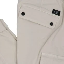 Bone Modal-Cotton Twill Slim Fit Chile Cargo Pant - Mason's 12 Bone Modal-Cotton Twill Slim Fit Chile Cargo Pant - Mason's -ETON Store MASONS MBE130 020 CHILE 3