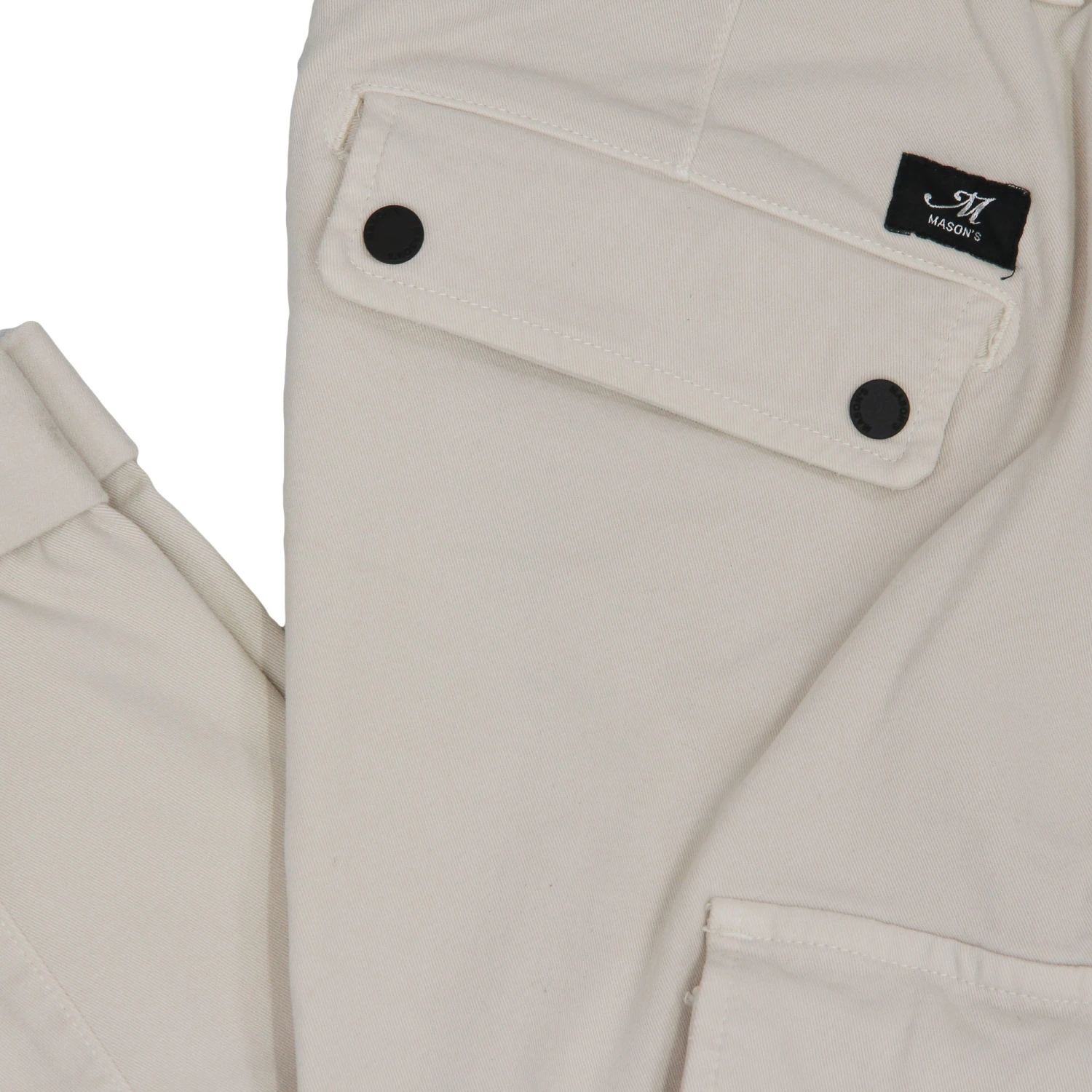 Bone Modal-Cotton Twill Slim Fit Chile Cargo Pant - Mason's 5 Bone Modal-Cotton Twill Slim Fit Chile Cargo Pant - Mason's - Image 3